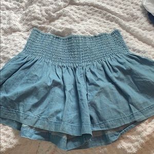 Flowy Seafolly faded chambray shorts